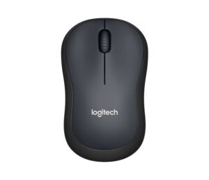 Logitech M220 Silent Raton Inalambrico 1000dpi - Silencioso - 3 Botones - Uso Ambidiestro - Color Gris
