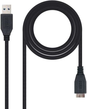 Nanocable Cable USB-A 3.0 Macho a Micro-USB 3.0 Macho 2m