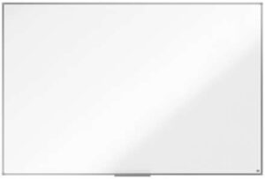 Nobo Essence Pizarra de Melamina 1800x1200mm - Marco de Aluminio Anodizado - Bandeja para Rotuladores - Color Blanco