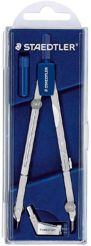 Staedtler Mars 552 02 Compas de Precision - Alargadera Telescopica - Pata Articulada
