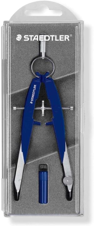Staedtler Mars 556 00 Compas de Precision - Diametro Maximo 225mm - Husillo Central