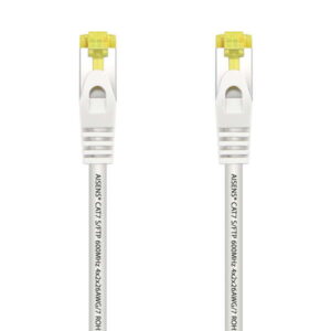 Aisens Cable de Red Latiguillo RJ45 LSZH Cat.7 600 MHz S/FTP PIMF AWG26 - 2.0M - Color Blanco