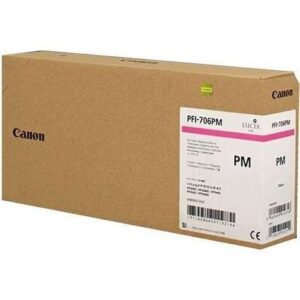 Canon PFI706 Magenta Photo Cartucho de Tinta Original - 6686B001