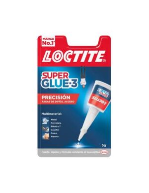 Loctite Precision Pegamento Universal Instantaneo 5gr - Maxima Resistencia - Union Instantanea -  2640076/2712223/2644833/2985032