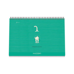 Dohe Santoro Felines Planificador Perpetuo Espiral Wireo Tapa Semirigida - Encuadernacion Horizontal Tamaño A4 - Interior Semana Vista 64 Hojas - Hojas Impresas a 2 Colores