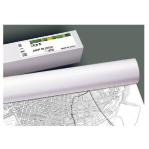 Fabrisa Plus Bobina de Papel para Plotter 90gr - Medidas 610mm x 50m