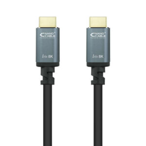 Nanocable Cable HDMI 2.1 Iris 8K A/M-A/M 0.5m - Color Negro