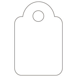 Apli Etiquetas Colgantes Blancas 13 x 20mm 1.000 U.