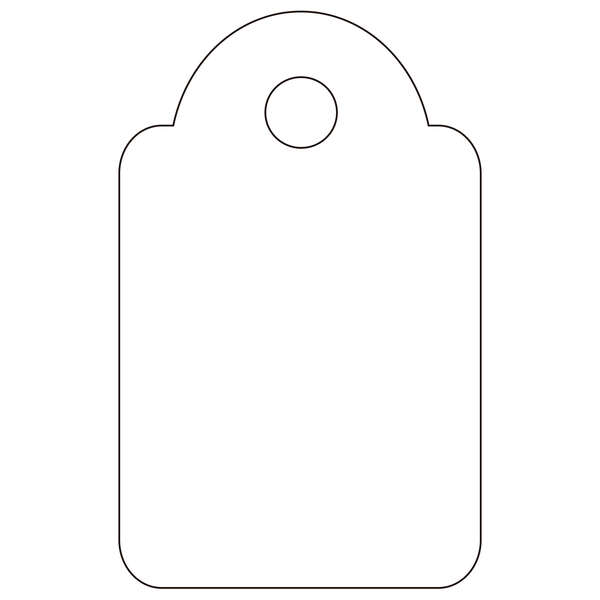Apli Etiquetas Colgantes Blancas 15 x 24mm 1.000 U.