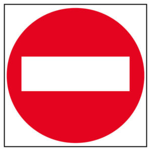 Apli Etiqueta Señalizacion Prohibido El Paso 1 U.