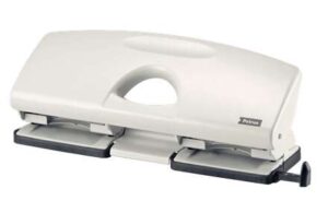 Petrus 405 Taladro Perforador 4 Orificios - Hasta 25 Hojas - Alineacion Facil - Facil Vaciado - Formato A4 - Punzones 5.5mm