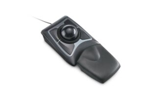 Kensington Expert Raton con Trackball Optico USB - Bola de 55mm - 4 Botones Personalizables - Reposamuñecas Extraible - Compatible con PC y Mac - Cable de 1.80m - Color Negro