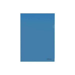 Erichkrause Fizzy Classic Dossier Uñero A4 Semitransparente - Textura Piel de Naranja - Color Azul