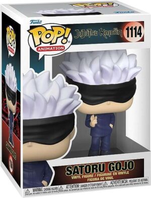 Funko Pop Animacion Jujutsu Kaisen Satoru Gojo - Figura de Vinilo - Altura 9.5cm aprox.