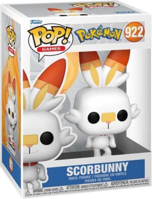 Funko Pop Pokemon Scorbunny - Figura de Vinilo - Altura 9.5cm aprox.