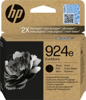 HP 924e XL Negro Cartucho de Tinta Original - 4K0V0NE
