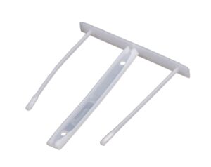 Fellowes Bankers Box Pack de 100 Fastener de 85mm de Plastico - Facilita el Traspaso de Papeles - 2 Piezas de Polipropileno Reciclado - Capacidad de Hasta 500 Hojas