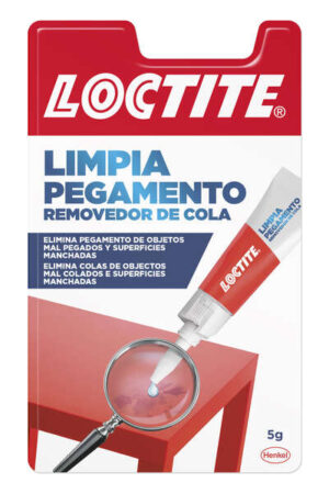 Loctite Super Glue-3 Limpia Pegamento 5gr - Elimina Restos de Etiquetas Adhesivas, Restos de Pegamento en Objetos Mal Pegados y Manchas de Tinta - 2950035