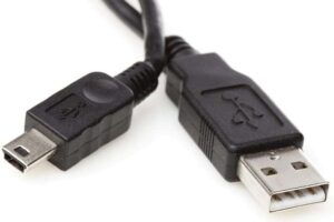 Safescan Cable USB - Mini USB para Actualizaciones - Compatible con Safescan 155I, 155-S, 165I, 165-S y 185-S