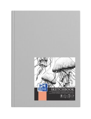 Oxford Artbooks A5 Tapa Extradura - Cuaderno Cosido para Esbozos - 96 Hojas de 100gr - Colores Surtidos