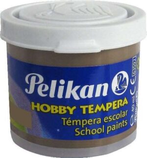 Pelikan Tempera Escolar Frasco 40ml - Facil de Lavar - Ideal para uso Escolar - Color Violeta