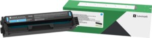 Lexmark CS331/CX331 Cyan Cartucho de Toner Original - 20N2HC0/20N0H20