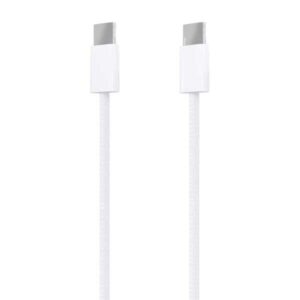 Aisens Cable USB 2.0 3A 60W Apple - Tipo USB-C/M-USB-C/M - 1.0m