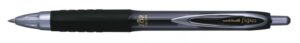 Uni-ball UMN-207 MICRO Roller de Tinta Pigmentada - Punta de Bola 0.5mm - Grip de Caucho Antifatiga - Escritura Suave y Duradera - Color Negro