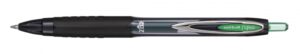 Uni-ball UMN-207E Roller de Tinta - Punta de Bola 0.7mm - Grip de Caucho Antifatiga - Tinta Pigmentada Resistente a Luz y Agua - Color Verde