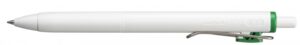 Uni-ball ONE UMN-S-07 Boligrafo de Tinta Gel - Punta de Bola 0.7mm - Escritura Ultra Fluida - Agarre Suave y Comodo - Color Verde