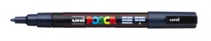 Posca PC-3M Marcador de Pintura - Punta Conica 0.9-1.3mm - Tinta Base al Agua - Resistente a la Luz - Color Azul
