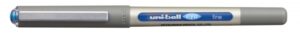 Uni-ball Eye Fine UB-157 Boligrafo de Tinta Liquida - Punta de Bola 0.7mm - Tinta Resistente al Agua y Luz - Sistema de Control de Tinta - Color Azul Claro