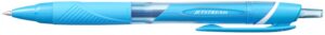 Uni-ball JetStream Sport SXN-150C-07 Boligrafo Retractil - Punta de Bola 0.7mm - Tinta Pigmentada Resistente al Agua y Luz - Secado Instantaneo - Color Azul Claro