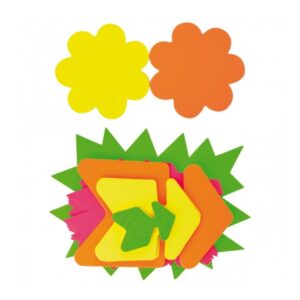 Apli Pack de 50 Carteles Fluorescentes Surtidos - Alto Gramaje - Gran Resistencia - Ideales para Ofertas y Promociones - Color Amarillo Fluorescente