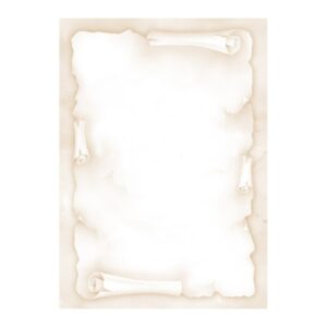 Apli Pack de 20 Hojas de Papel Tematico Pergamino - 90gr - Impresion a Color - Ideal para Invitaciones y Manualidades - Compatible con Impresoras Inkjet, Laser y Fotocopiadoras