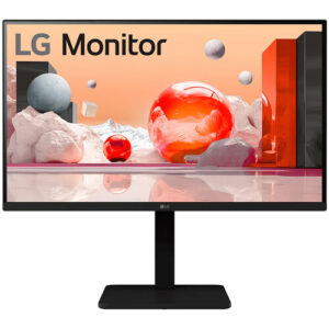 LG Monitor LED 27" IPS FullHD 1080p 100Hz - Respuesta 5ms - Ajustable en Altura, Giratorio e Inclinable - Altavoces 2W - HDMI, USB, DisplayPort, VGA