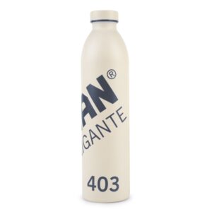 Milan Serie 1918 Gigante 403 Botella Isotermica 0.946L - Doble Pared de Acero Inoxidable - Liquidos Calientes hasta 12h, Frios hasta 24h - Color Beige