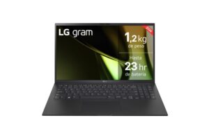LG Gram 15Z90S-G.AA75B Portatil 15" Intel Evo Core Ultra 7 155H - 16GB - 512GB SSD - W11 Home 64 - Color Negro - Teclado QWERTY (ES)