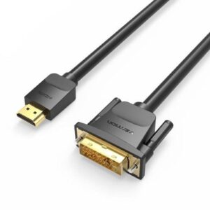 Vention Cable DVI Macho a HDMI Macho - 5m - Color Negro