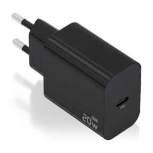 Aisens Cargador GaN 20W - USB-C PD3.0 - Color Negro