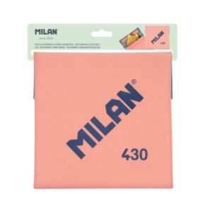 Milan Coleccion 430 Bolsa Isotermica Porta Alimentos 0.3L - Forro Interior Isotermico - Color Rosa