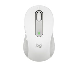 Logitech Signature M650 L Raton Inalambrico USB 2000dpi - 5 Botones - Uso Diestro - Color Blanco crudo