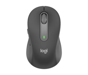 Logitech Signature M650 L Raton Inalambrico USB 2000dpi - 5 Botones - Uso Zurdo - Color Grafito