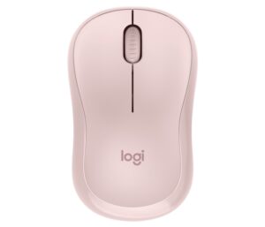 Logitech M240 Silent Raton Bluetooth - 3 Botones - Uso Ambidiestro - Color Rosado