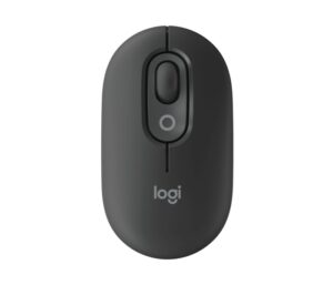 Logitech POP Mouse Raton Inalambrico 1000dpi - 4 botones - Multidispositivo - Color Grafito