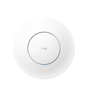 Cudy Punto de Acceso WiFi 6 Dual Band AX3000 - Velocidad hasta 2500Mbps - 1 Puerto - Montaje en Techo - Color Blanco