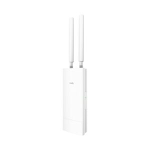 Cudy Punto de Acceso Exterior WiFi 6 Gigabit AX3000 - Velocidad hasta 1000Mbps - 1 Puerto - 2 Antenas Desmontables - Resistencia al Agua IP65 - Color Blanco