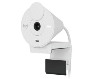 Logitech Brio 300 Webcam Full HD - 2 Megapixeles - Campo Visual 70º - Color Blanco Crudo