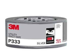 3M Cinta Adhesiva Americana - 48mm x 50m - Color Plata
