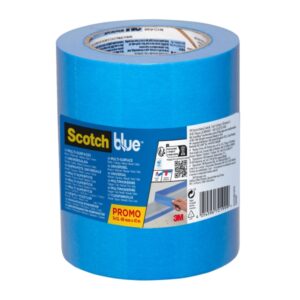 Scotchblue Pack de 3 Cintas de Enmascarar 48mm x 41m - 100% PEFC - Multisuperficie - Color Azul
